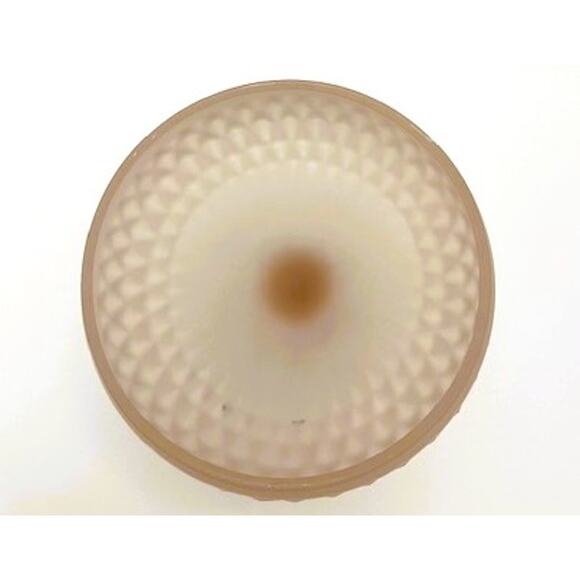 Vintage Pink Satin Indiana Glass Diamond Point Pattern Pedestal Candy Dish - Picture 4 of 6